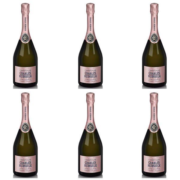 Charles Heidsieck Rose Reserve NV 6 X 75cl – CASE DEAL