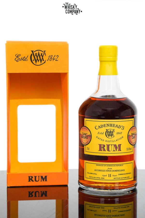 Alcoholes Finos Dominicanos 2009 Aged 15 Years Dominican Republic Rum – Cadenhead’s (700ml)