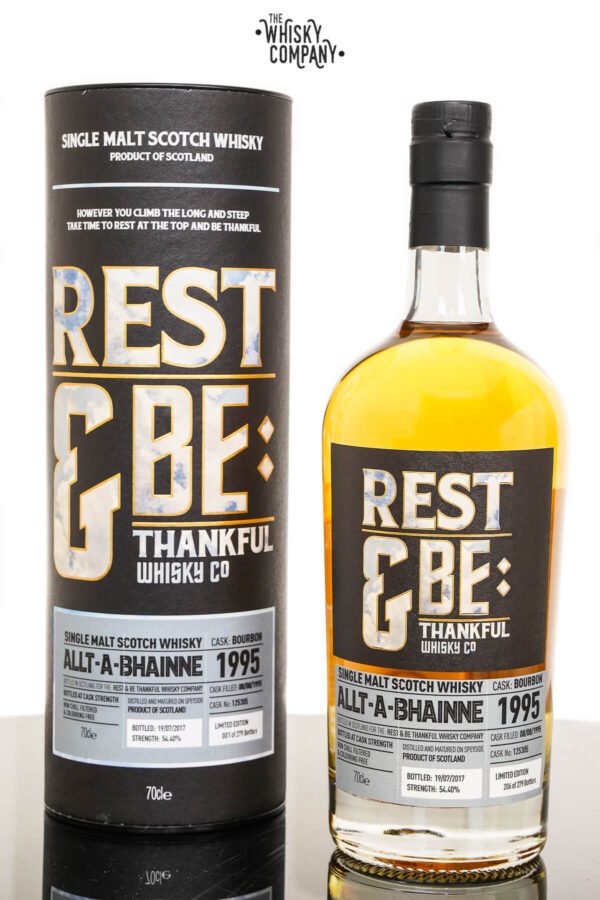 Allt-Á-Bhainne 1995 Aged 21 Years Single Malt Scotch Whisky – Rest & be Thankful (700ml)