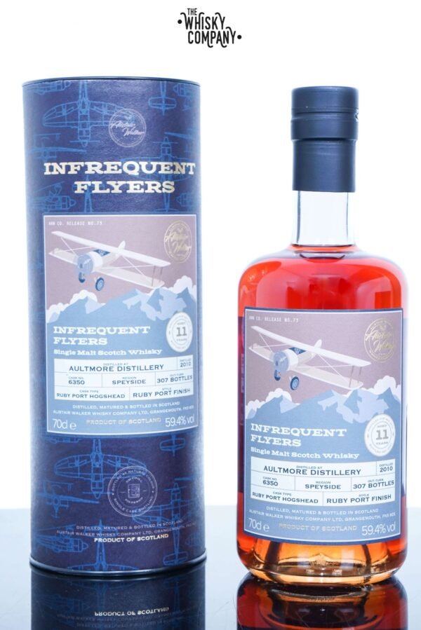 Aultmore 2010 Aged 11 Years Single Malt Scotch Whisky – Infrequent Flyers #73 (700ml)