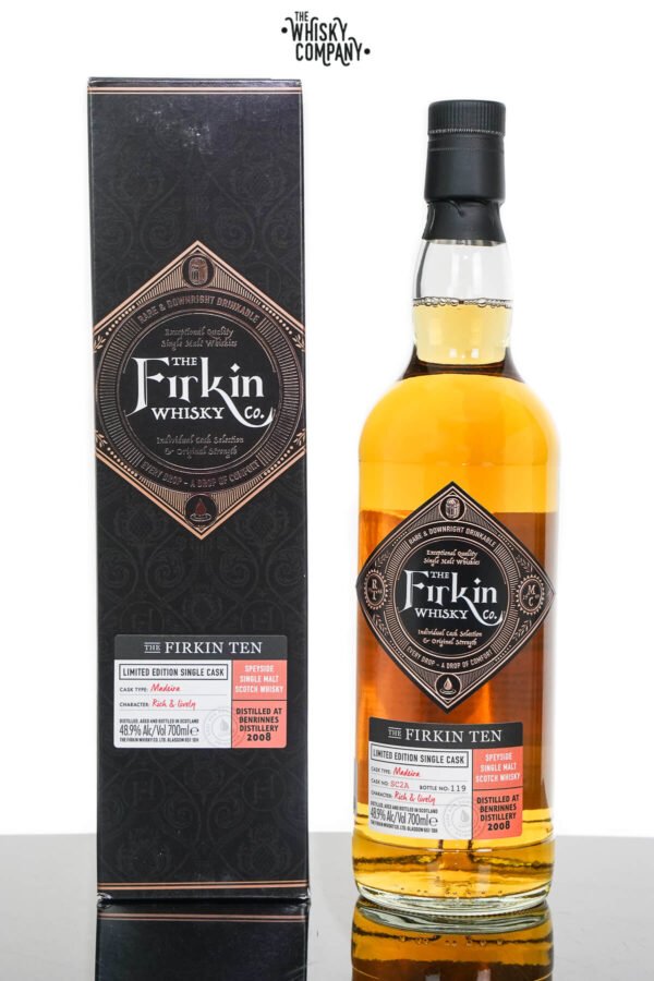 Benrinnes 2008 Aged 12 Years Single Malt Scotch Whisky – Firkin Whisky Co. (700ml)