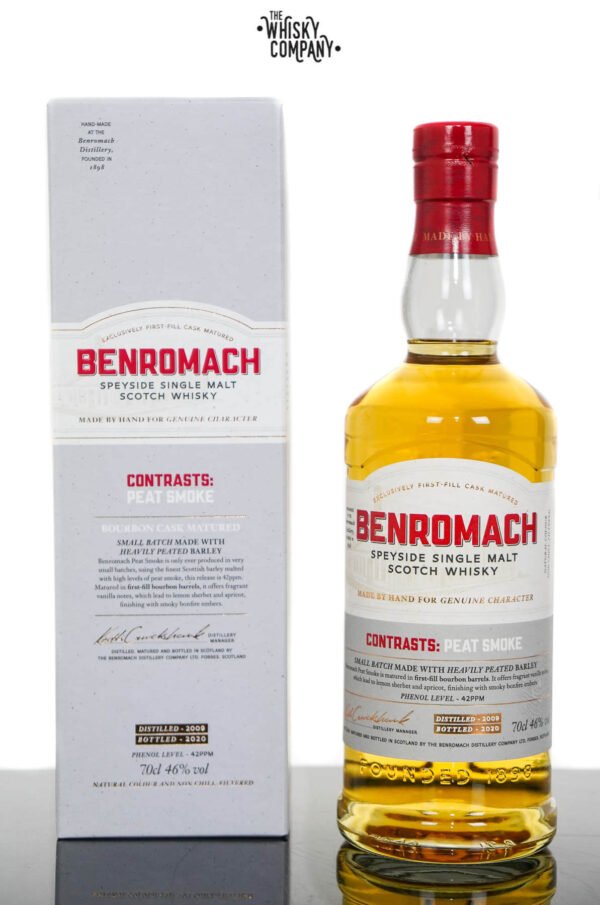 Benromach 2009 Contrasts Peat Smoke Speyside Single Malt Scotch Whisky (700ml)