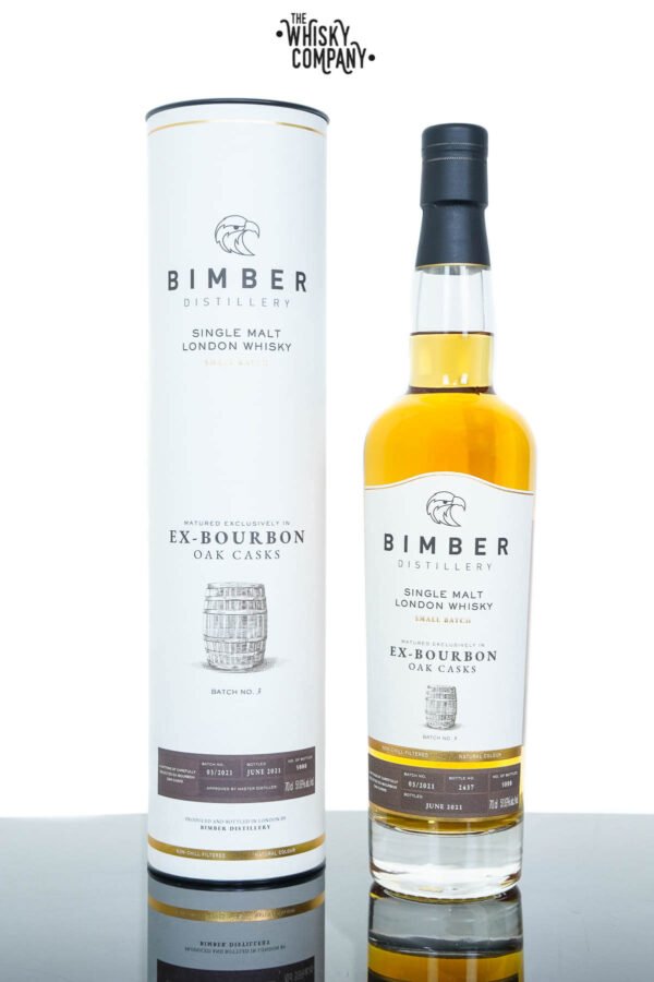 Bimber Small Batch Ex-Bourbon Oak Single Malt Whisky – Batch No. 3 (700ml)