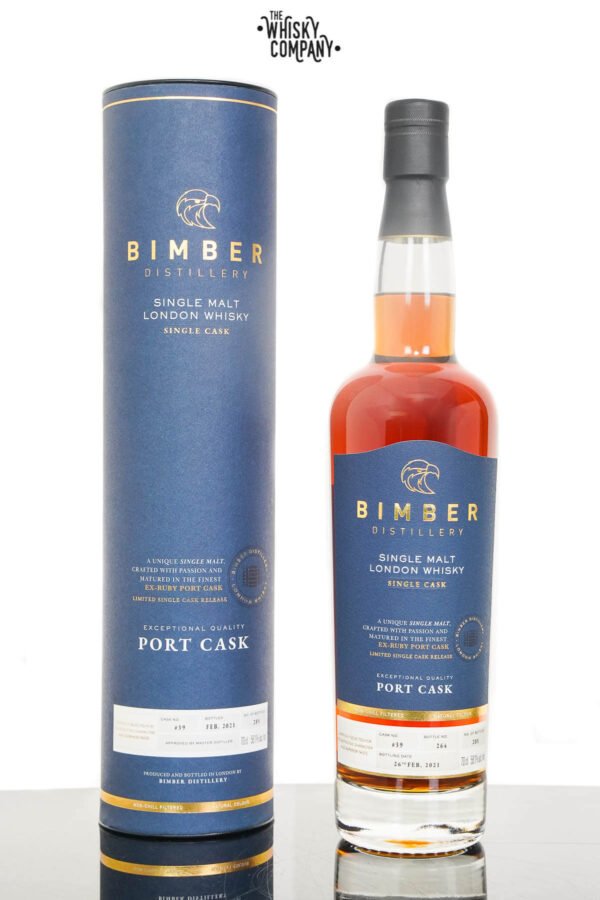 Bimber Port Cask Cask Strength Single Malt Whisky – Cask #39 (700ml)