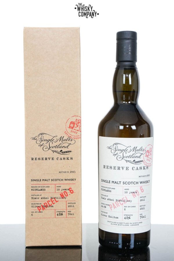 Blair Athol 2011 Aged 10 Years Highland Single Malt Scotch Whisky – The Single Malts Of Scotland (700ml)