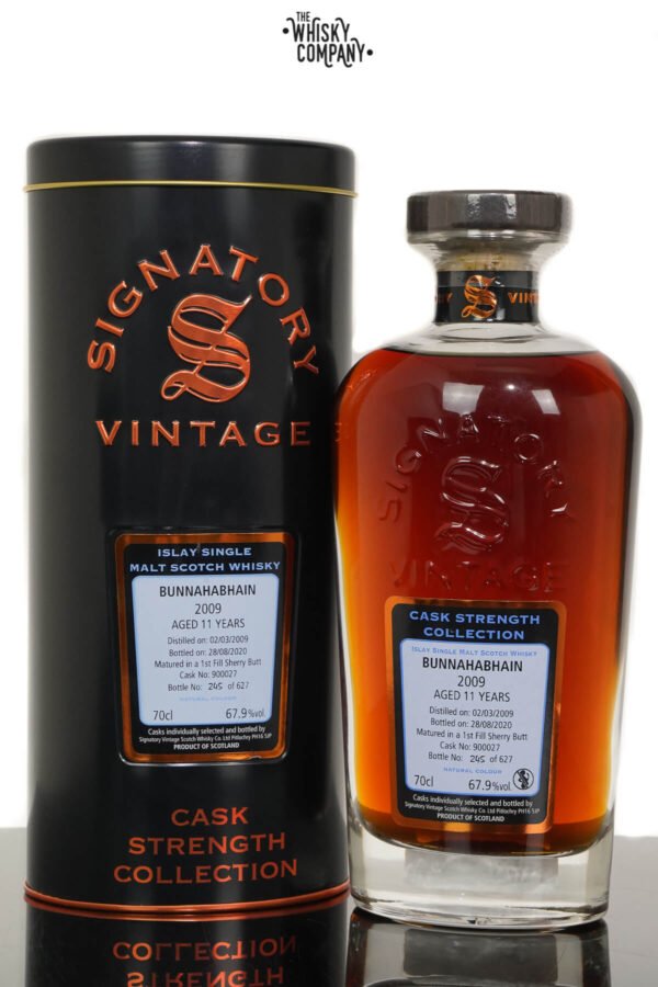 Bunnahabhain 2009 Aged 15 Years Old Single Malt Scotch Whisky – Signatory Vintage (700ml)