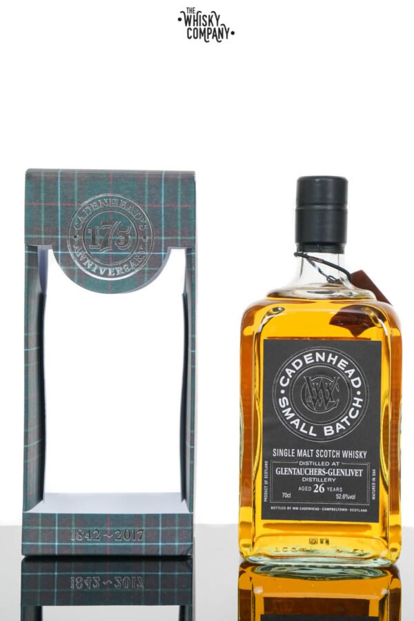 Glentauchers 1990 Aged 34 Years Single Malt Scotch Whisky – Cadenhead (700ml)