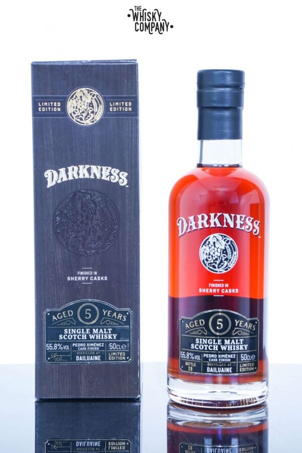Dailuaine Aged 5 Years Pedro Ximenez Sherry Finish Single Malt Scotch Whisky – Darkness (500ml)