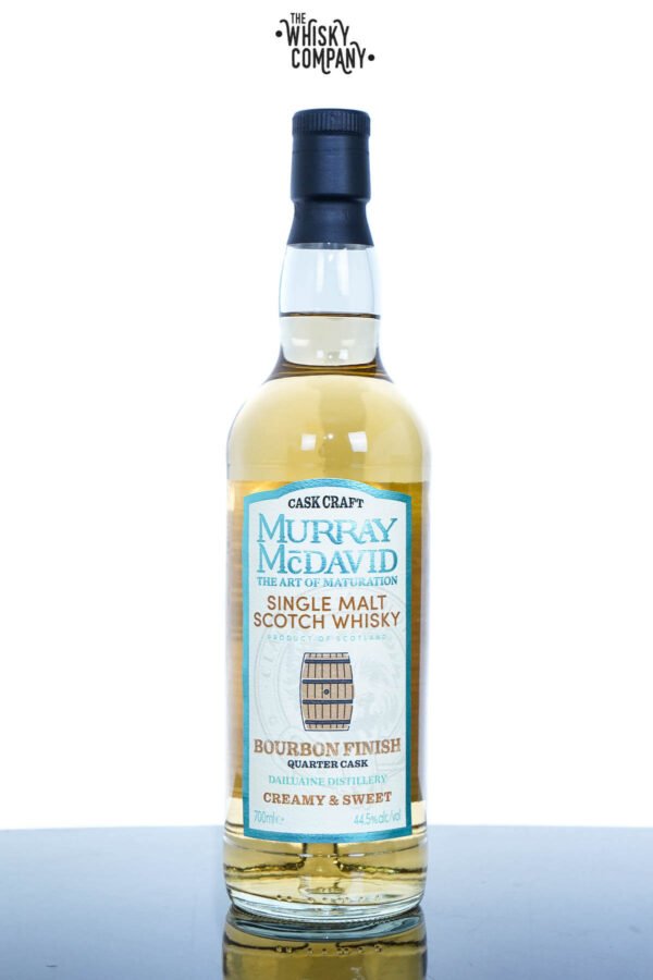 Dailuaine Cask Craft Creamy & Sweet Ex Bourbon Quarter Cask Finish Single Malt Scotch Whisky – Murray McDavid (700ml)