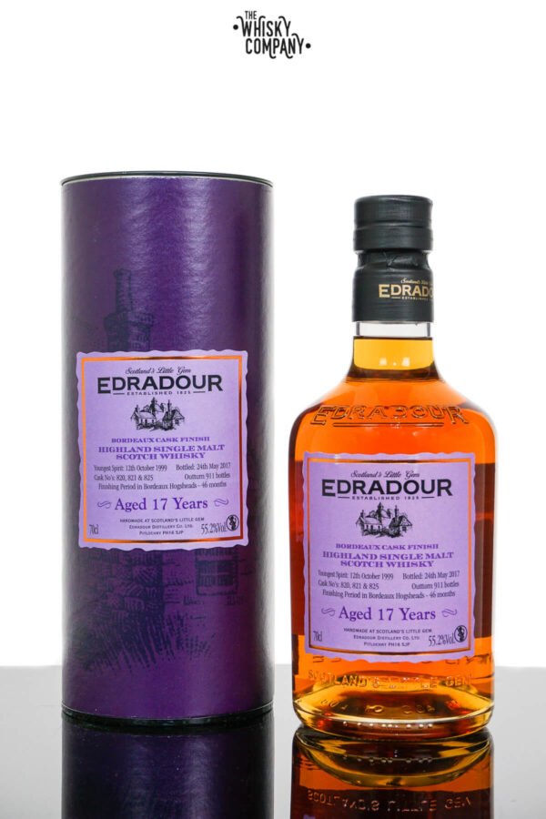 Edradour 1999 Aged 17 Years Bordeaux Finish Highland Single Malt Scotch Whisky (700ml)