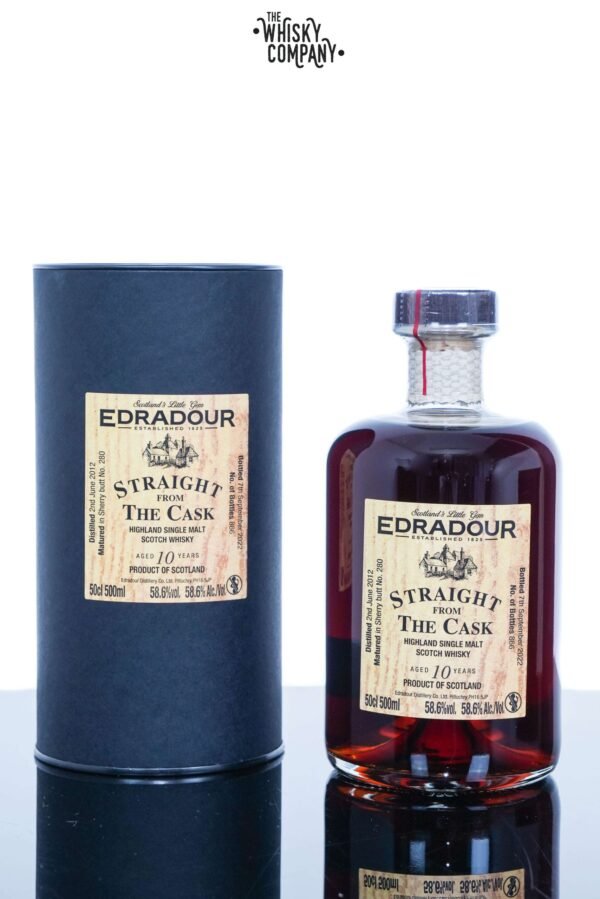 Edradour 2012 Aged 10 Years SFTC Highland Single Malt Scotch Whisky – Cask 280 (500ml)