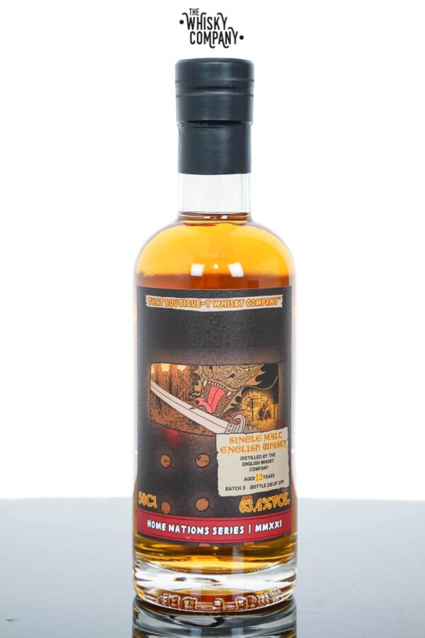 The English Whisky Company Aged 12 Years Single Malt English Whisky Batch 3 – That Boutique-Y Whisky Company (500ml)