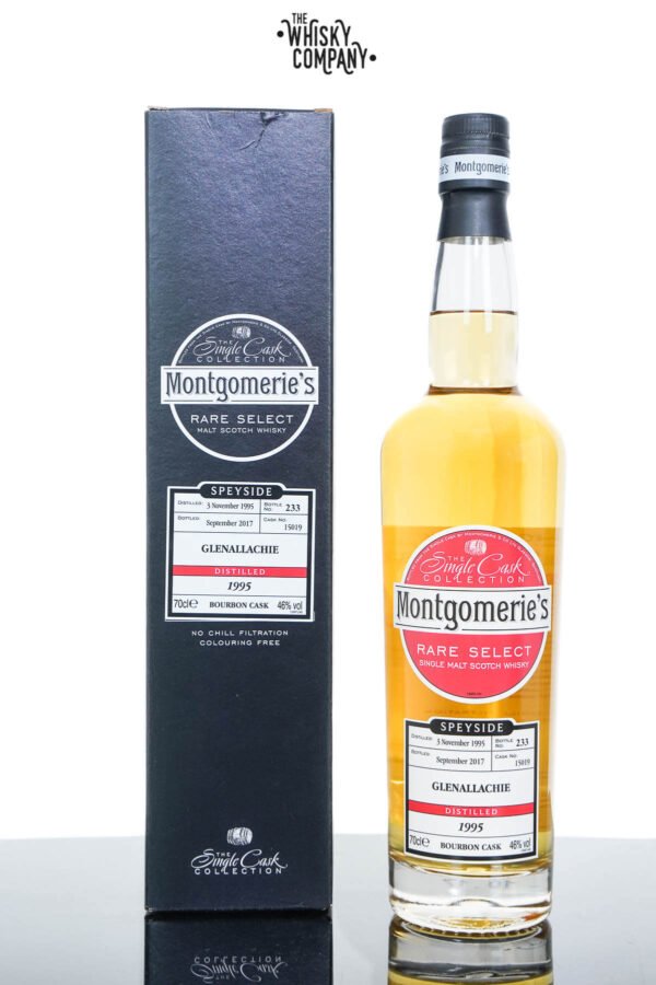 Glenallachie 1995 Aged 21 Years The Single Cask Collection Single Malt Scotch Whisky – Montgomerie’s Cask 15019 (700ml)