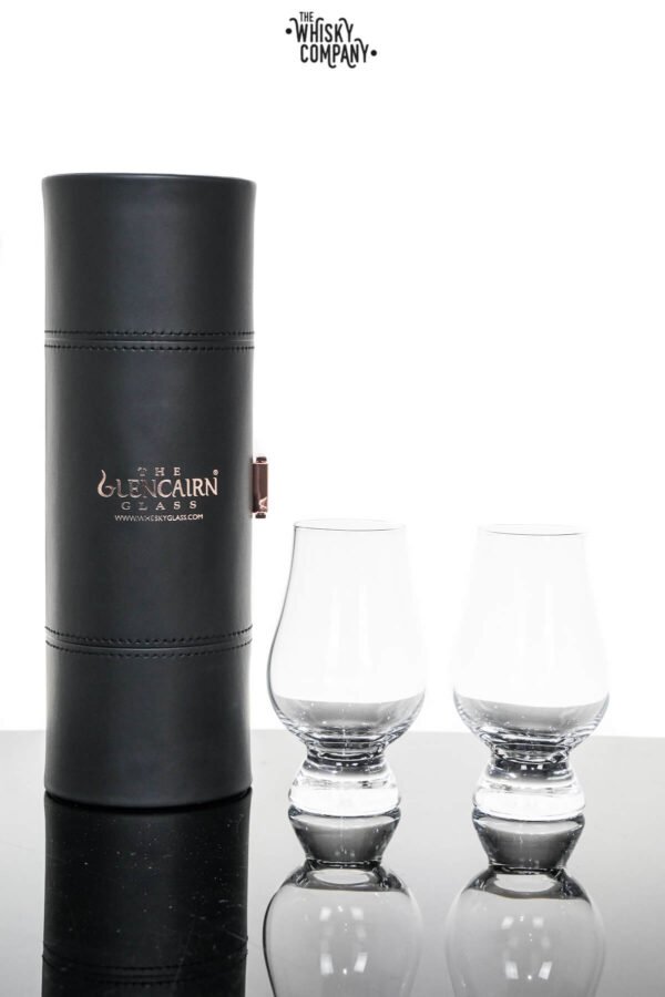 Glencairn Crystal ‘Whisky Tasting’ Two Glasses In Travel Case