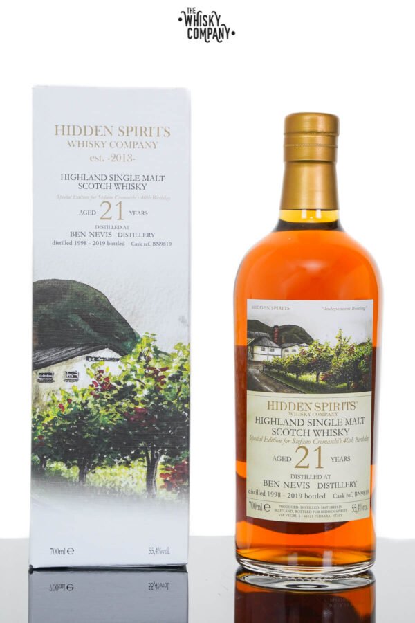 Ben Nevis 1998 Aged 26 Years Single Malt Scotch Whisky – Hidden Spirits (700ml)