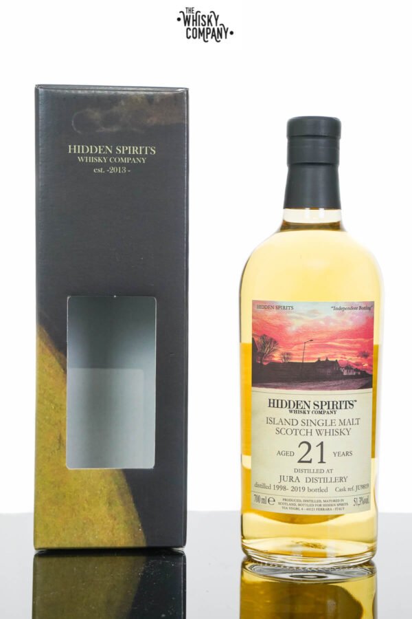 Jura 1998 Aged 26 Years Single Malt Scotch Whisky – Hidden Spirits (700ml)