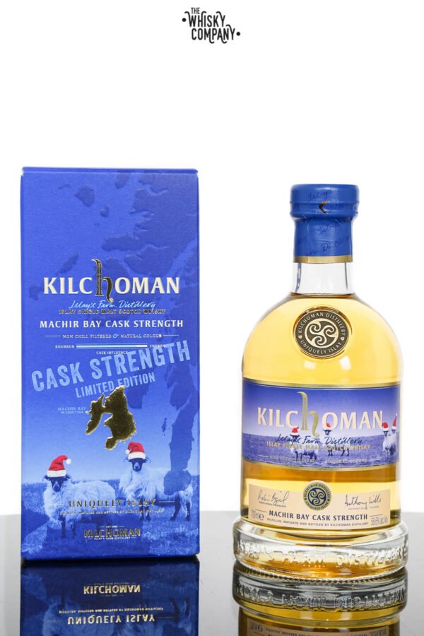 Kilchoman Machir Bay Cask Strength Islay Single Malt Scotch Whisky – Festive Edition (700ml)