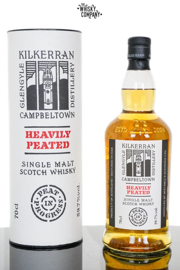Kilkerran Heavily Peated Campbeltown Single Malt Scotch Whisky – Batch 3 (700ml)