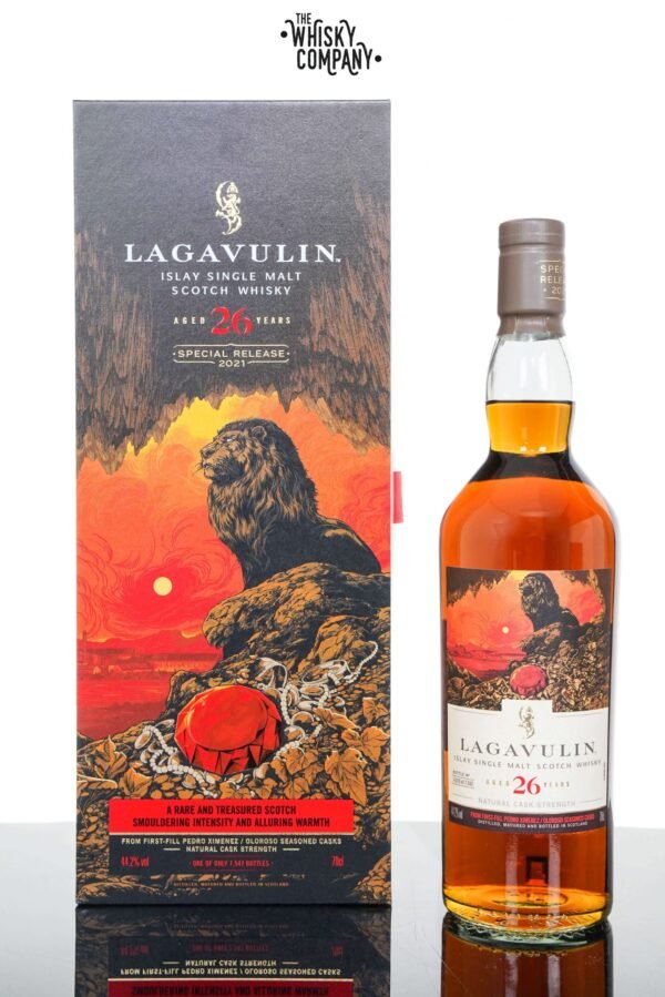 Lagavulin Aged 26 Years Single Malt Scotch Whisky – 2021 Special Release (700ml)