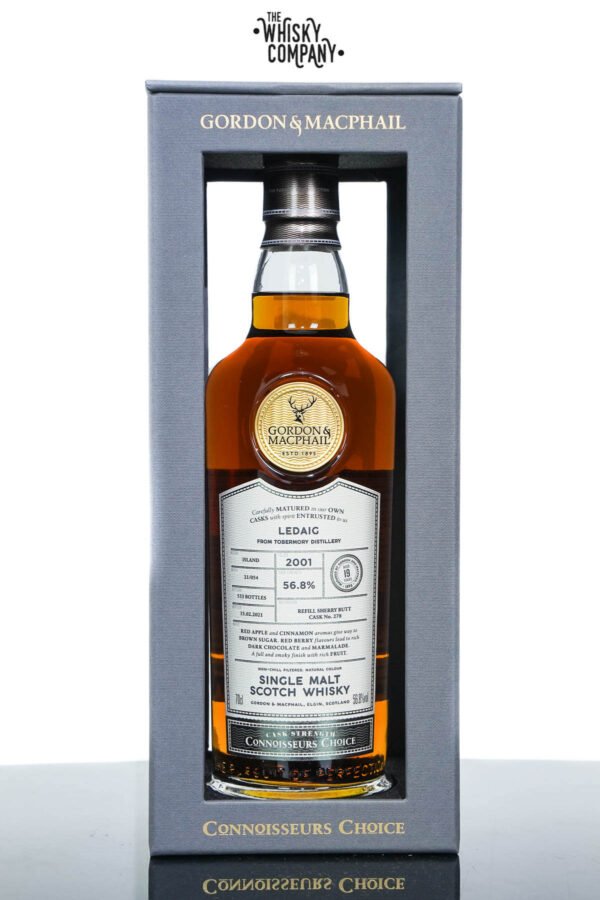 Ledaig 2001 Aged 19 Years Connoisseurs Choice Single Malt Scotch Whisky – Gordon & MacPhail (700ml)