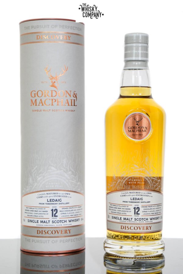 Ledaig Aged 12 Years Discovery Single Malt Scotch Whisky – Gordon & MacPhail (700ml)