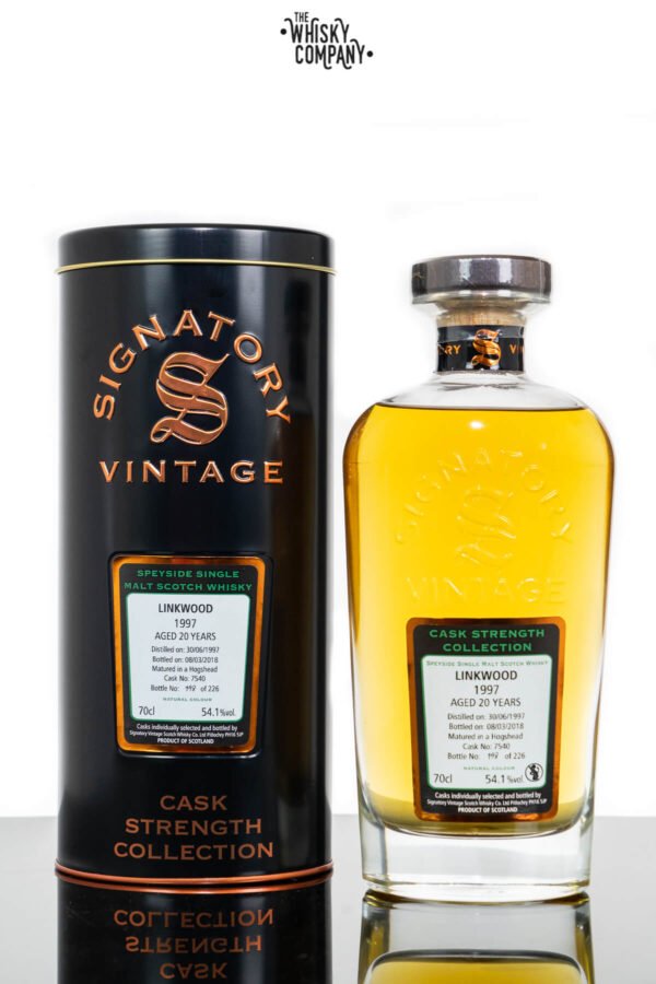 Linkwood 1997 Aged 25 Years (cask 7540) Single Malt Scotch Whisky – Signatory Vintage (700ml)