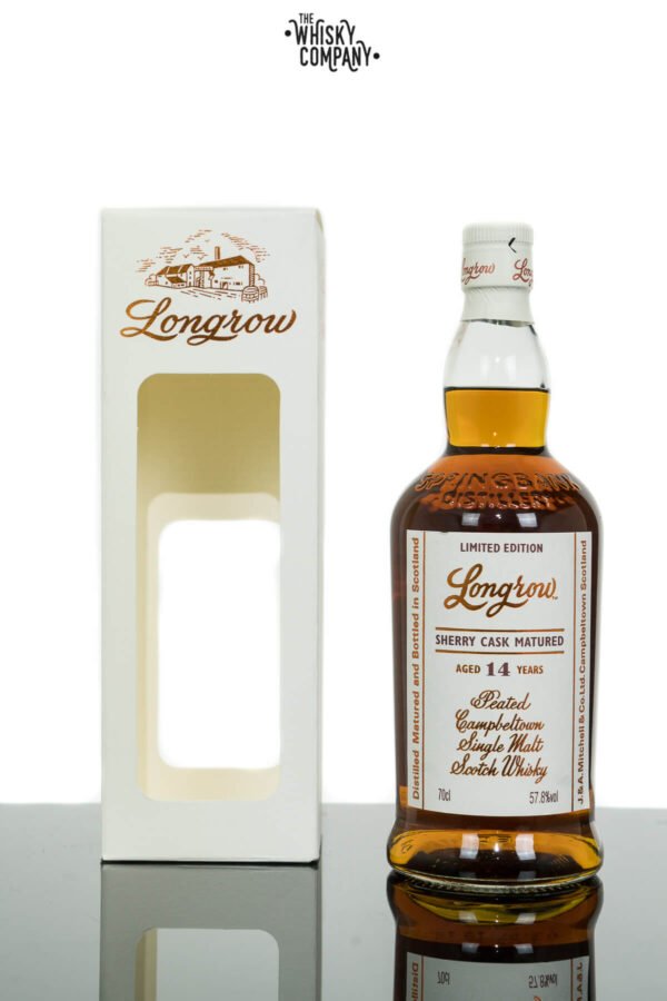 Longrow Aged 14 Years Sherry Cask Matured Campbeltown Single Malt Scotch Whisky (700ml)