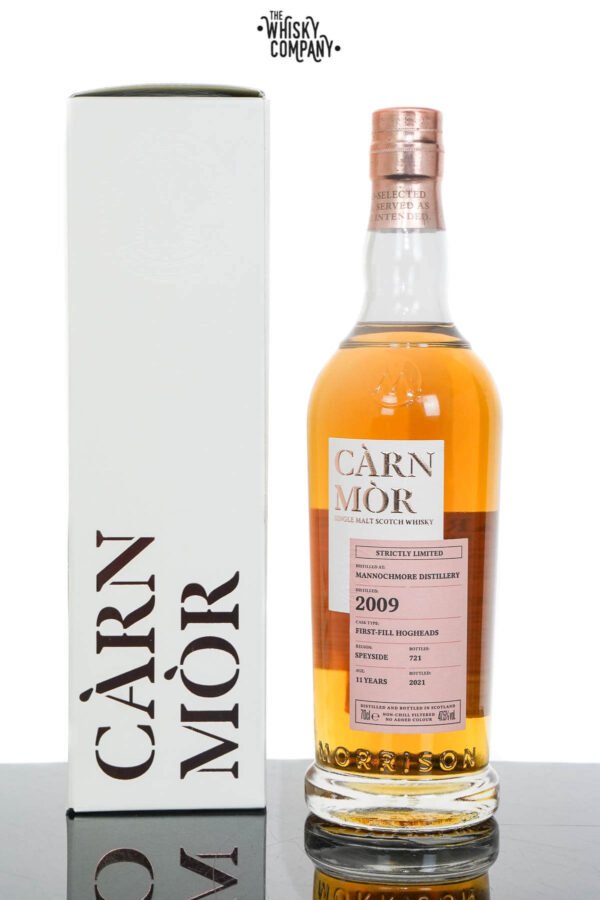 Mannochmore 2009 Aged 15 Years Speyside Single Malt Scotch Whisky – Càrn Mòr Strictly Limited (700ml)