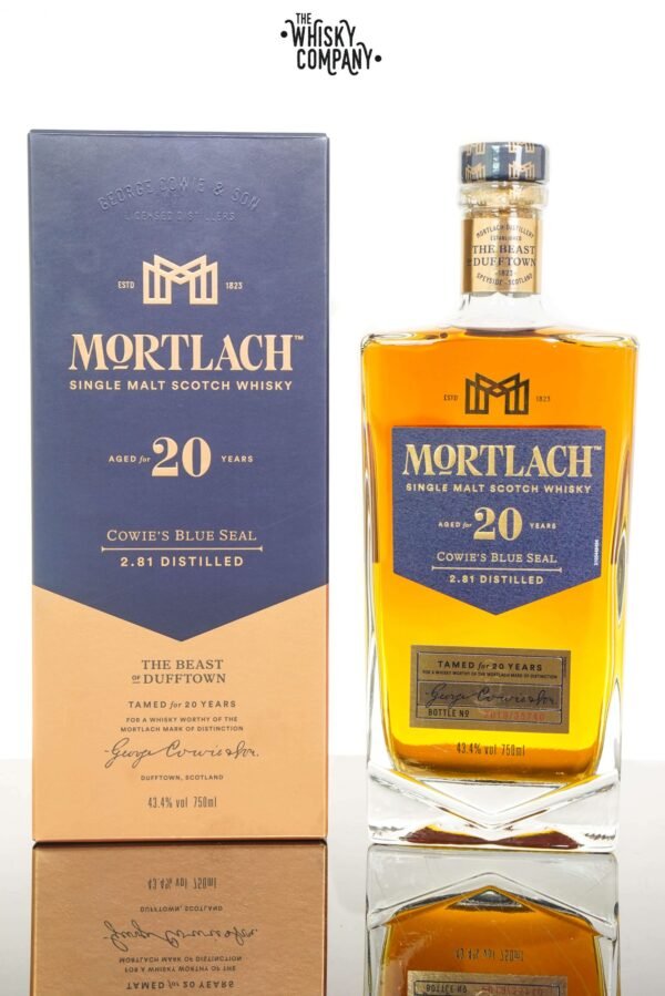 Mortlach Aged 20 Years Cowie’s Blue Seal Speyside Single Malt Scotch Whisky (700ml)