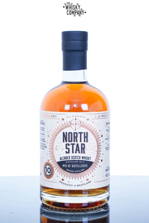 Mix of Distilleries Aged 10 Years Blended Scotch Whisky – North Star (700ml)