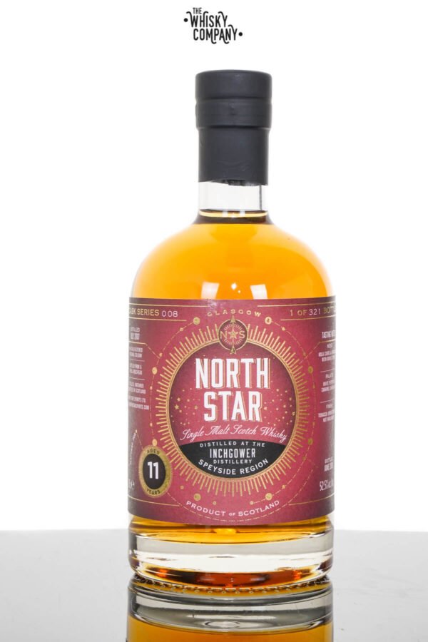 Inchgower 2007 Aged 11 Years Speyside Single Malt Scotch Whisky – North Star (700ml)