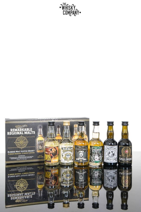 Remarkable Regional Malts Gift Pack Blended Malt Scotch Whisky – Douglas Laing (6 x 50ml)