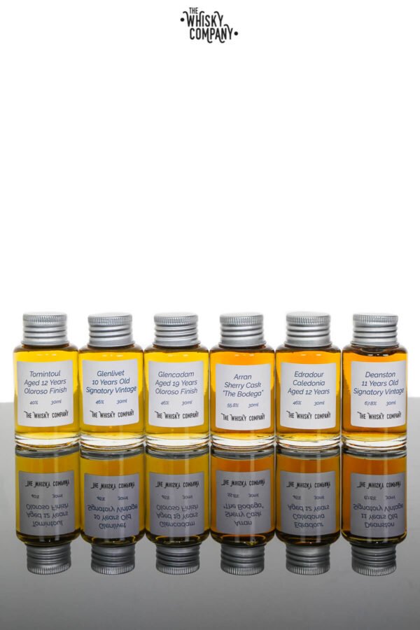 Scottish Whisky Sherry Pack – Dram Pack – The Whisky Company Whisky Bar (180ml)
