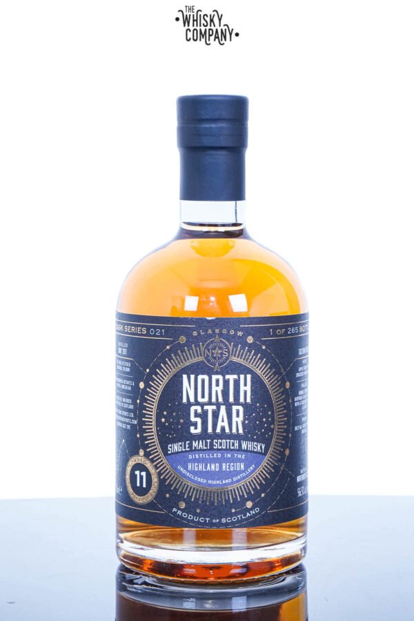 Highland Region 2011 Aged 11 Years Single Malt Scotch Whisky – North Star #NSS109 (700ml)