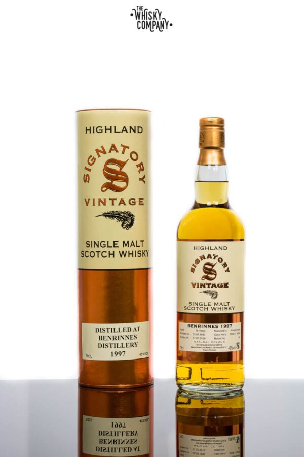 Benrinnes 1997 Aged 18 Years Single Malt Scotch Whisky – Signatory Vintage (700ml)
