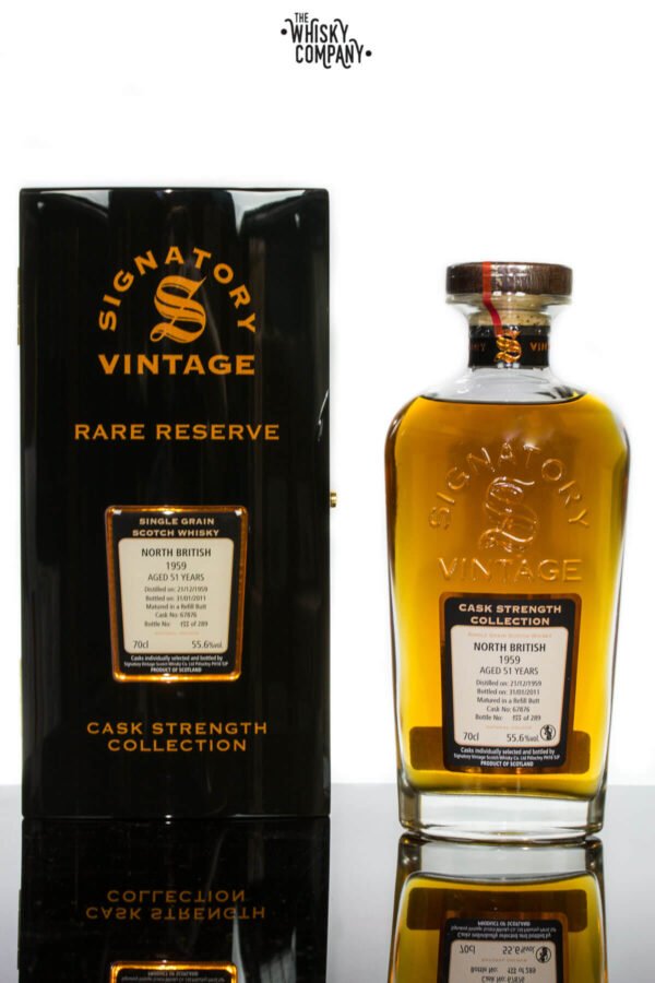 North British 1959 Aged 51 Years Single Grain Scotch Whisky – Signatory Vintage (700ml)