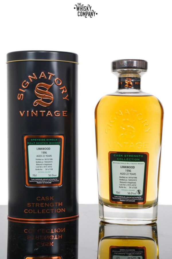 Linkwood 1996 Aged 28 Years Speyside Single Malt Scotch Whisky – Signatory Vintage (700ml)