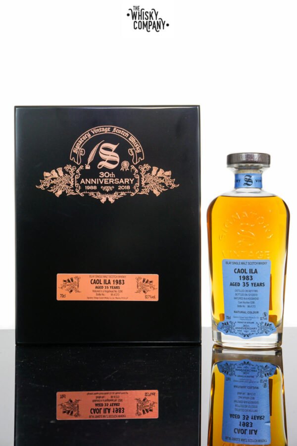 Caol Ila 1983 Aged 35 Years Single Malt Scotch Whisky – Signatory Vintage 30th Anniversary (700ml)