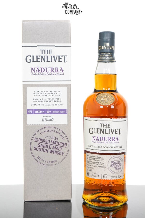 The Glenlivet Nadurra Sherry Cask Matured Speyside Single Malt Scotch Whisky – Cask #OL1117