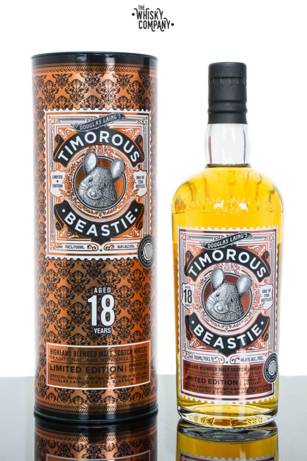 Timorous Beastie Aged 18 Years Blended Malt Scotch Whisky – Douglas Laing (700ml)
