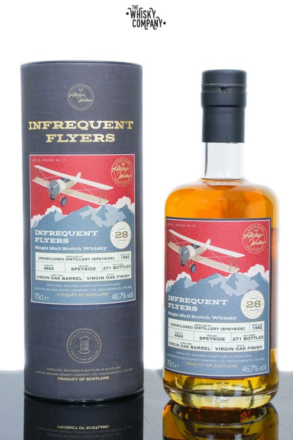 Undisclosed Distillery Speyside 1992 Aged 32 Years Single Malt Scotch Whisky – Infrequent Flyers #23 (700ml)
