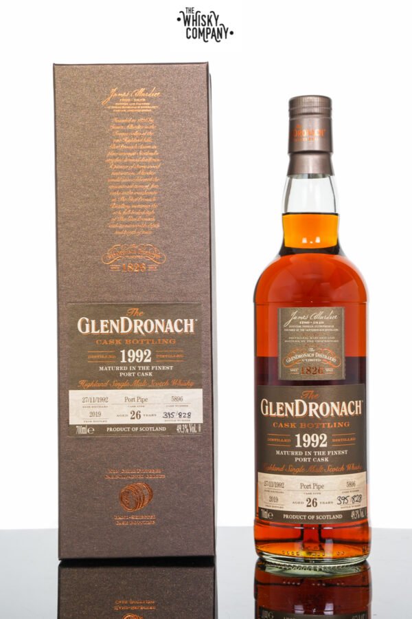 GlenDronach 1992 Aged 26 Years Single Malt Scotch Whisky – Cask 5896 (700ml)